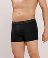 Soft Waistband - Premium Cotton Modal Spandex Trunk - M117 - Black