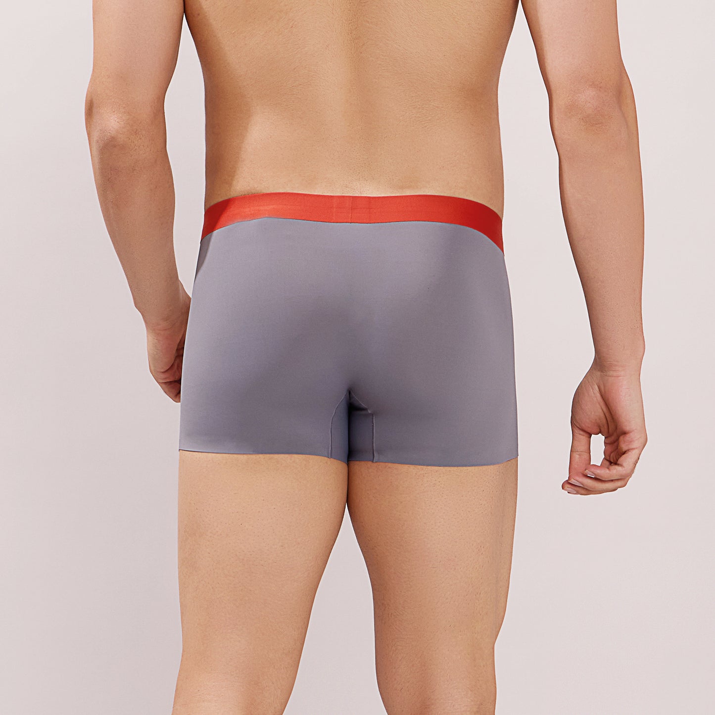 Seamless Ultra-Stretch Comfort – Microfiber Nylon Spandex Trunk – M122 – Dark Grey