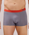Seamless Ultra-Stretch Comfort – Microfiber Nylon Spandex Trunk – M122 – Dark Grey