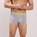 Seamless Ultra-Stretch Comfort – Microfiber Nylon Spandex Trunk – M122 – Light Grey
