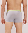 Seamless Ultra-Stretch Comfort – Microfiber Nylon Spandex Trunk – M122 – Light Grey